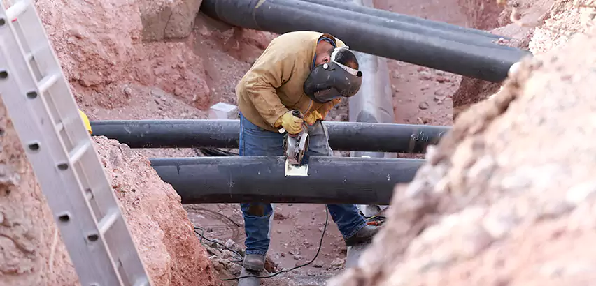 Cast Iron Sewer Pipe Replacement in Strongsville